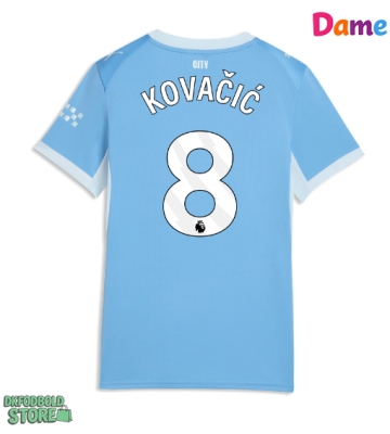 Manchester City Mateo Kovacic #8 Replika Hjemmebanetrøje Dame 2026-27 Kortærmet